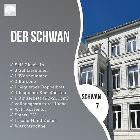 Der Schwan 7 - 3 Schlafzimmer - 2 Balkone - Zentral - 100 Qm Duren ภายนอก รูปภาพ